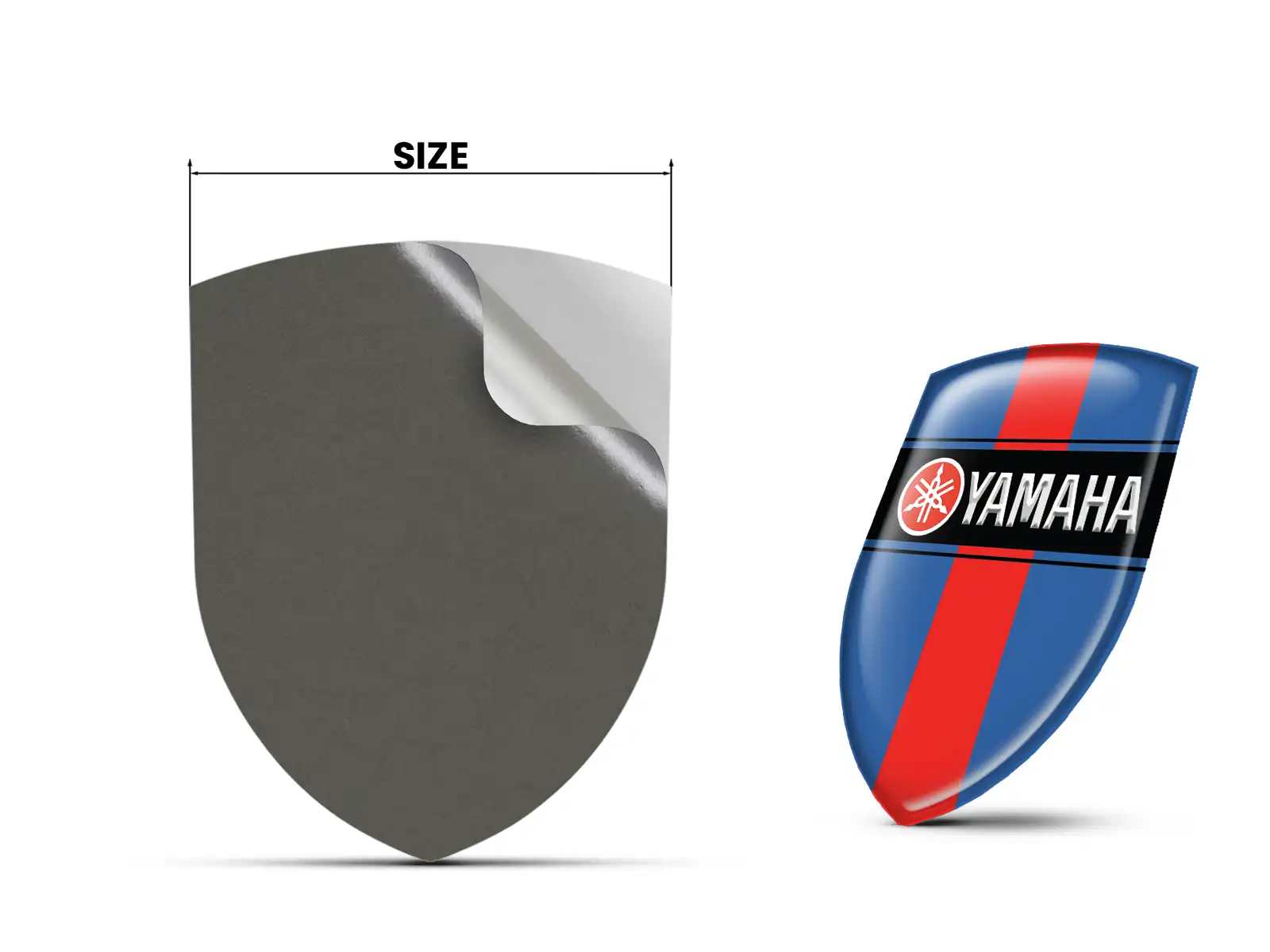 Yamaha Stickers Vitre Arrière Moderne Max Stylé Pro Résistant